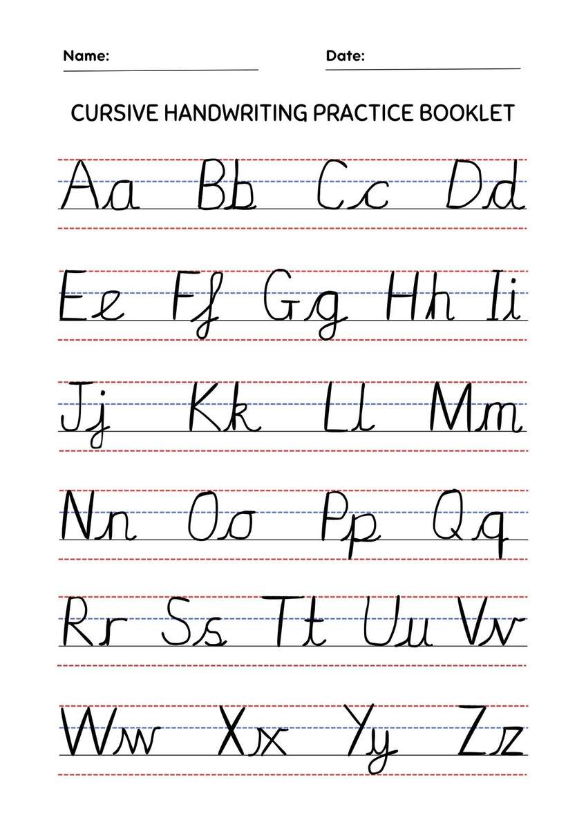 Free Custom Printable Handwriting Worksheet Templates Worksheets Library