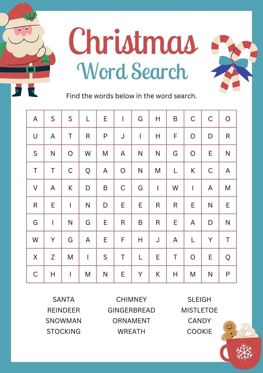 Free Editable Christmas Worksheet Templates Canva