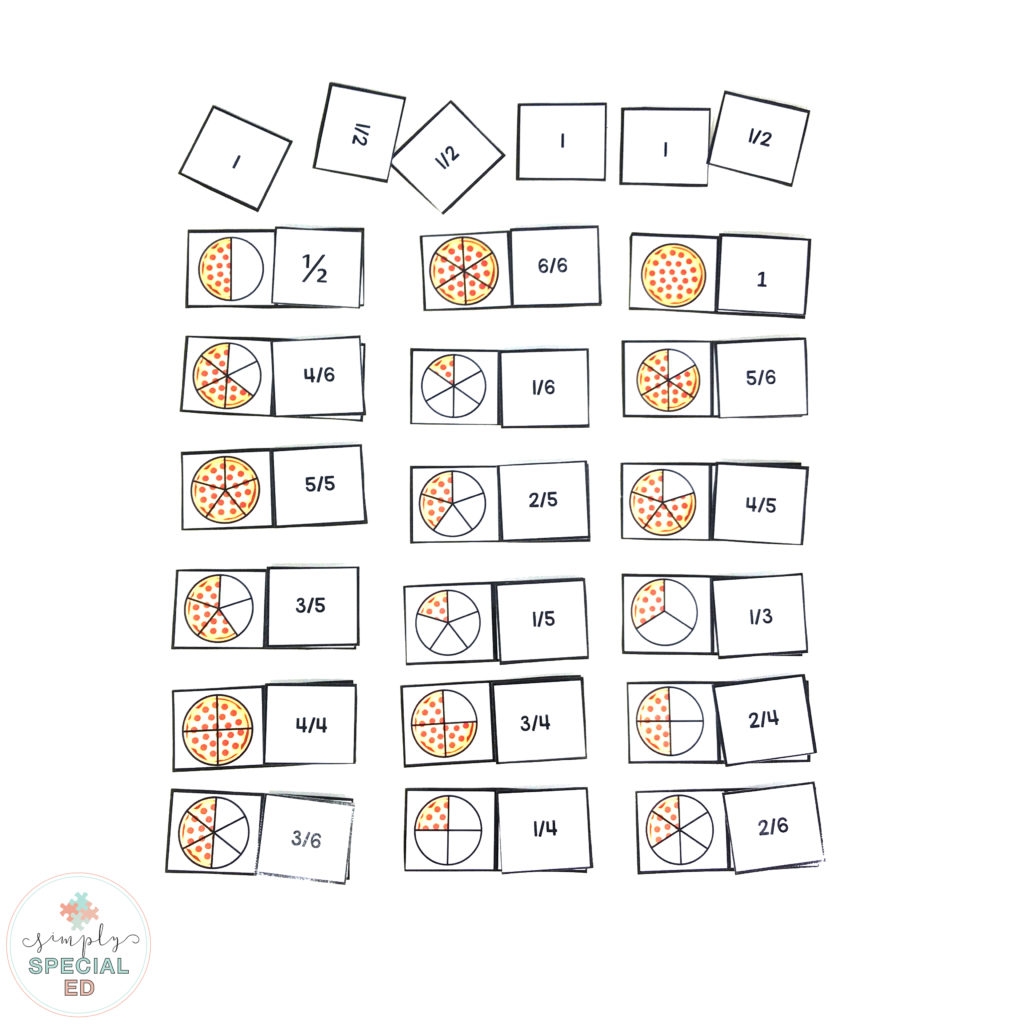 Pizza Fraction Activities Happy Hearts In 1st