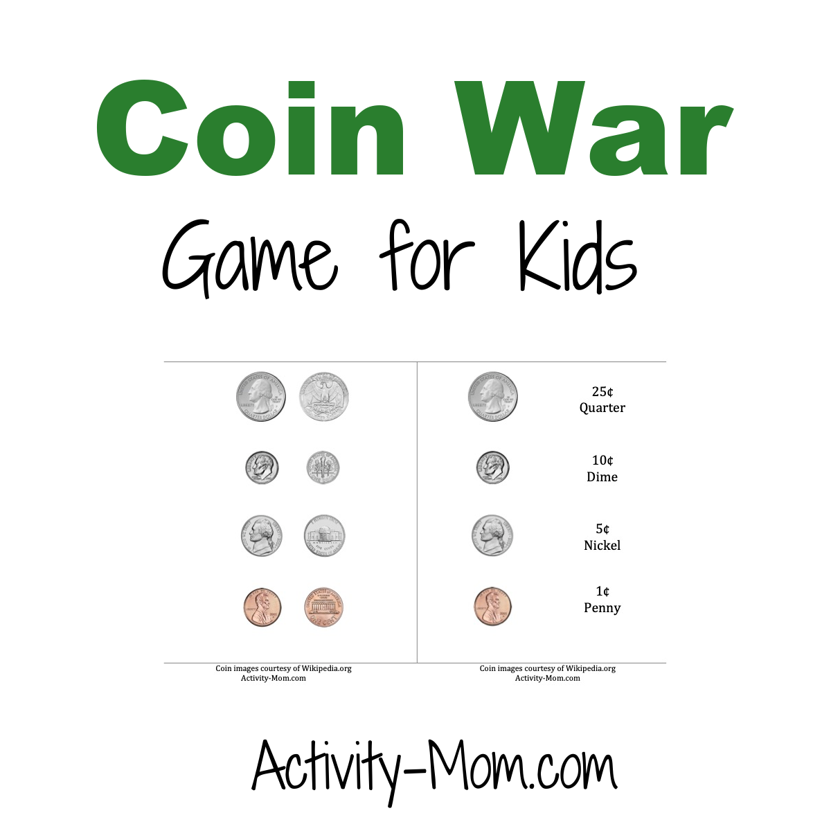 Free Printable Coin Worksheets The Activity Mom Miss Giraffe S Class Teaching Money
