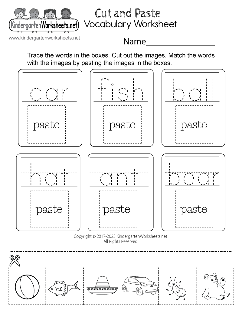 Vocabulary Worksheets Free Download To Use With Any Word List