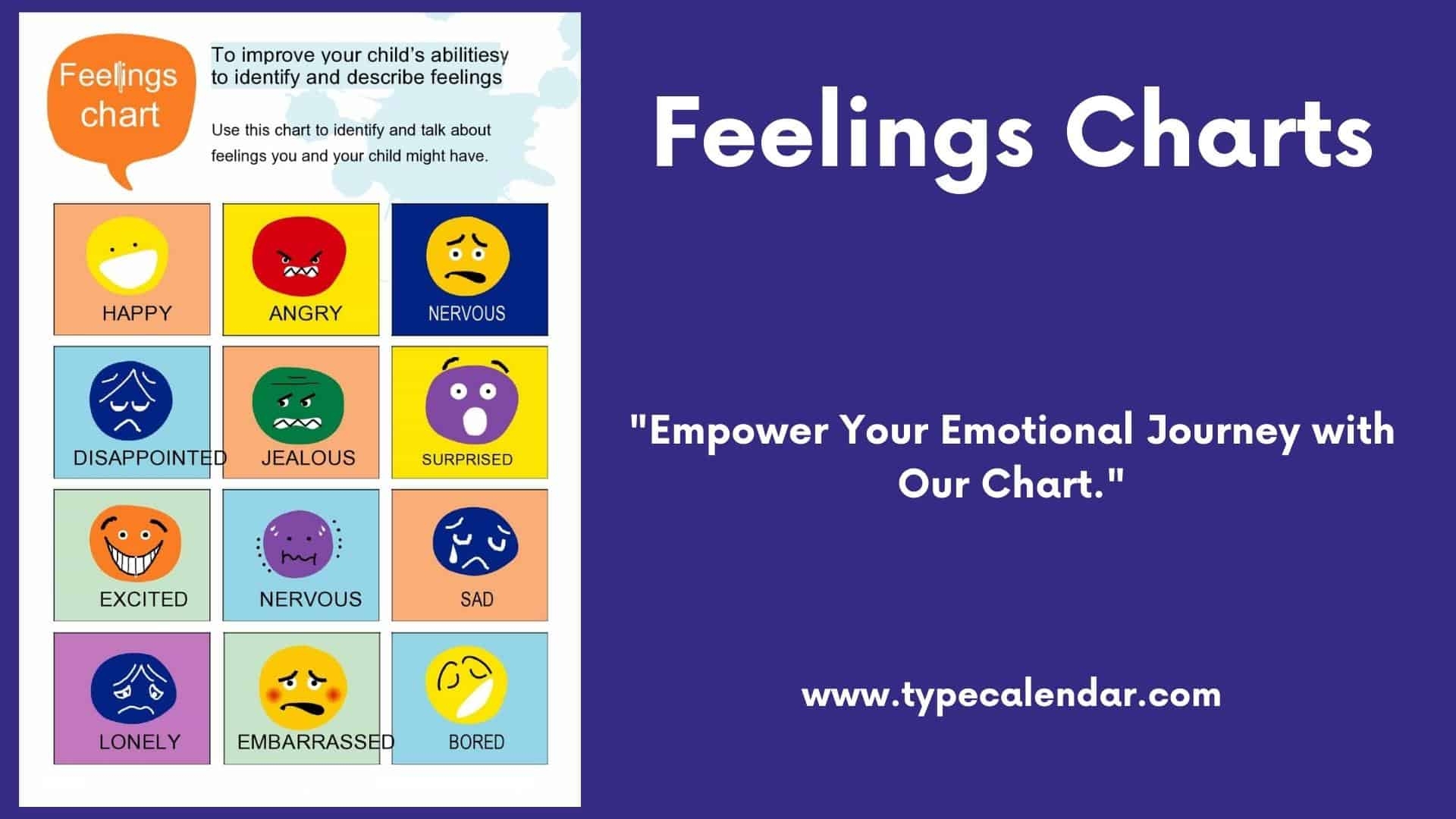 Free Printable Feelings Chart Templates Toddlers Kids Adults PDF Free Printable Feelings Chart Templates Toddlers Kids Adults PDF