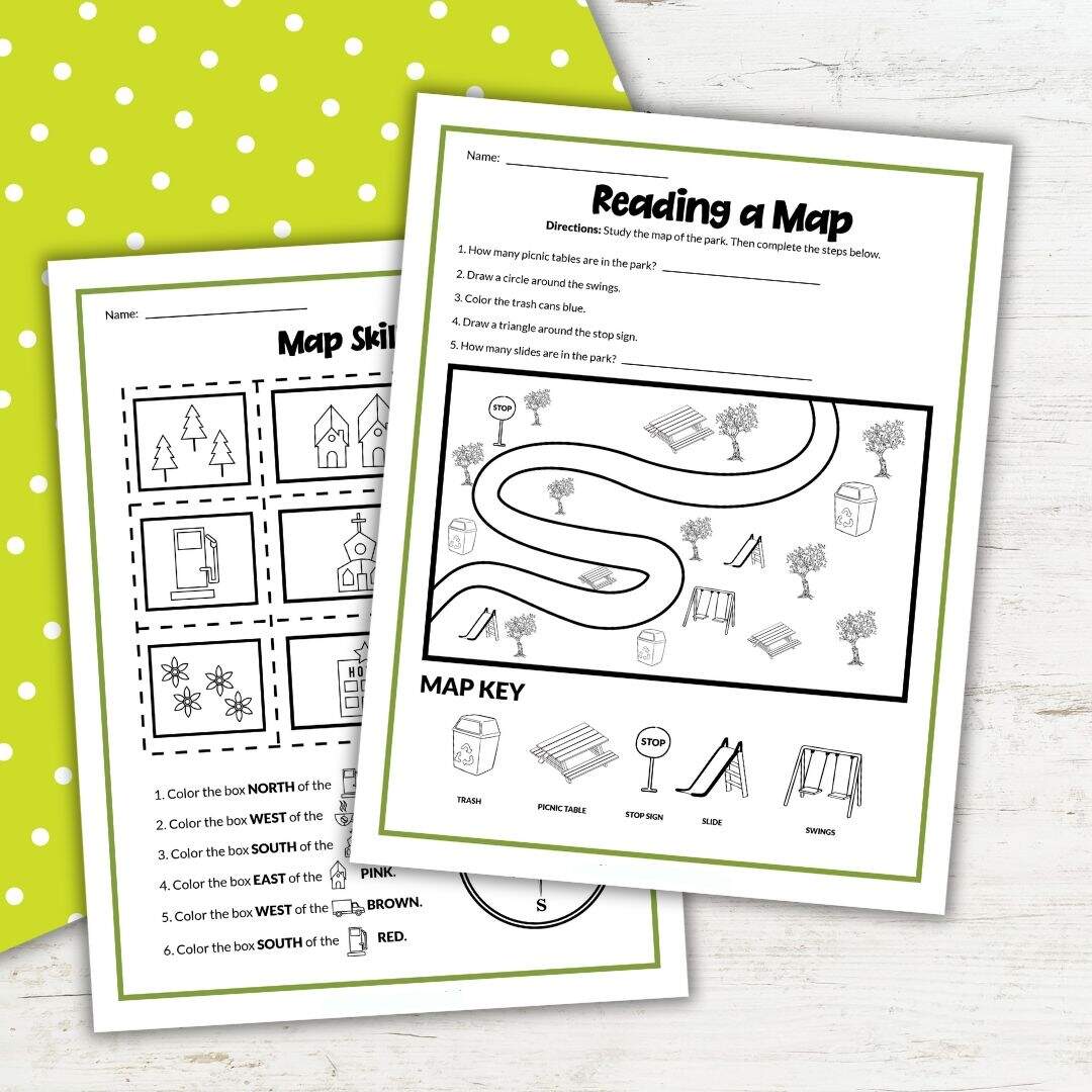 Free Printable Map Skills Worksheets For Homeschool Free Printable Map Skills Worksheets For Homeschool