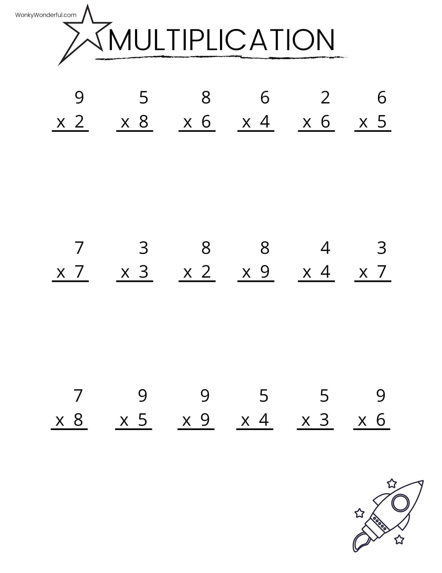 Free Math Worksheets