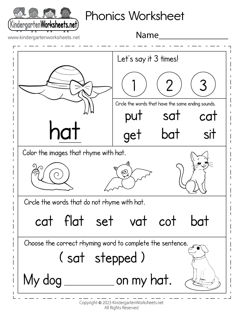Free Printable Phonics Worksheet English For Kids Step By Step Beginning Consonant Blends And Digraphs Worksheets