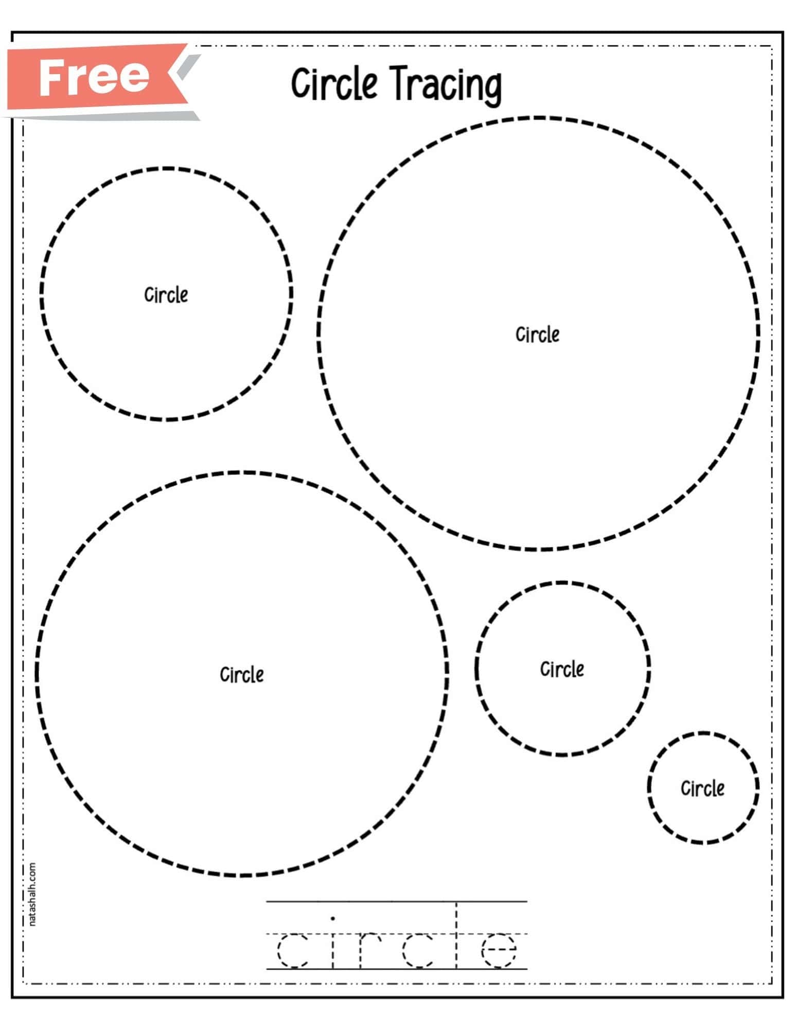 Free Printable Shape Worksheets Circle Worksheet The Artisan Life Free Printable Shape Worksheets Circle Worksheet The Artisan Life