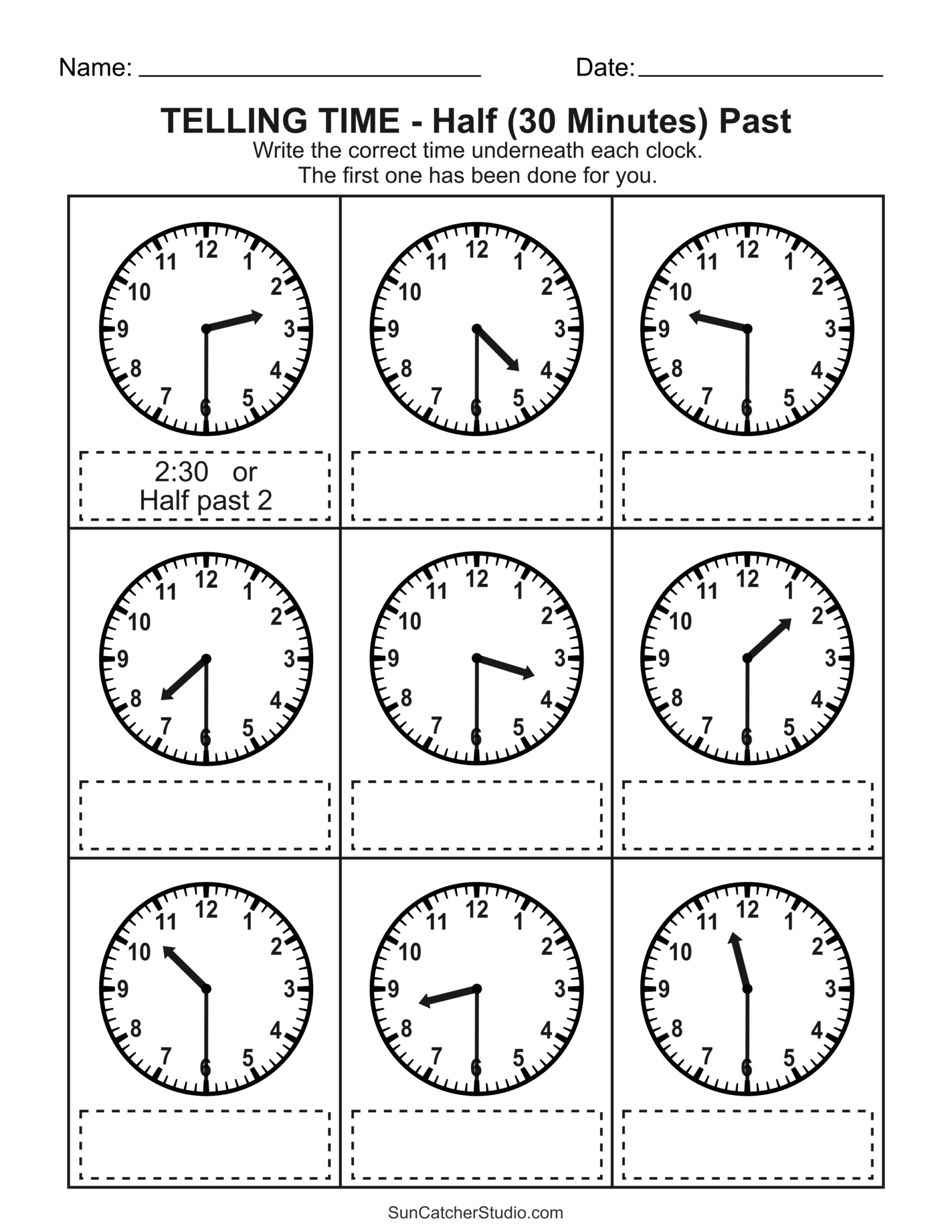 Free Printable Telling Time Worksheets Analog Clock Free Printables Lettering SVG Files Tools Apps Free Printable Telling Time Worksheets Analog Clock Free Printables Lettering SVG Files Tools Apps