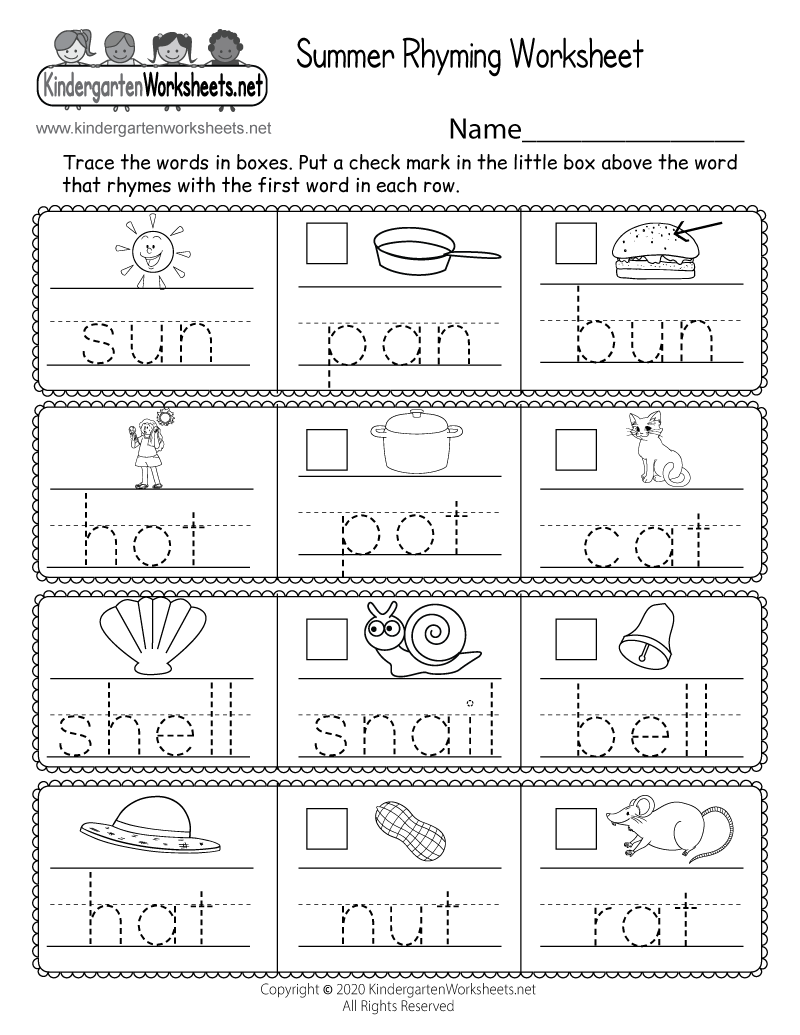 10 Printable Beginning Letters Worksheets For Kindergarten Preschool Homeschool Made By Teachers
