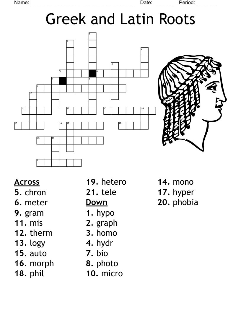 Greek Latin Roots Quiz 1 Worksheet WordMint Greek Latin Roots Quiz 1 Worksheet WordMint