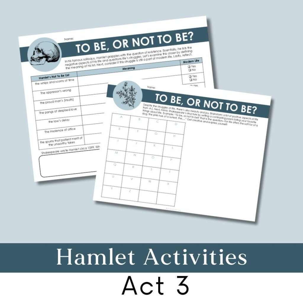 Hamlet Activities Introduction Lessons And Teaching Ideas Building Book Love Hamlet Activities Introduction Lessons And Teaching Ideas Building Book Love