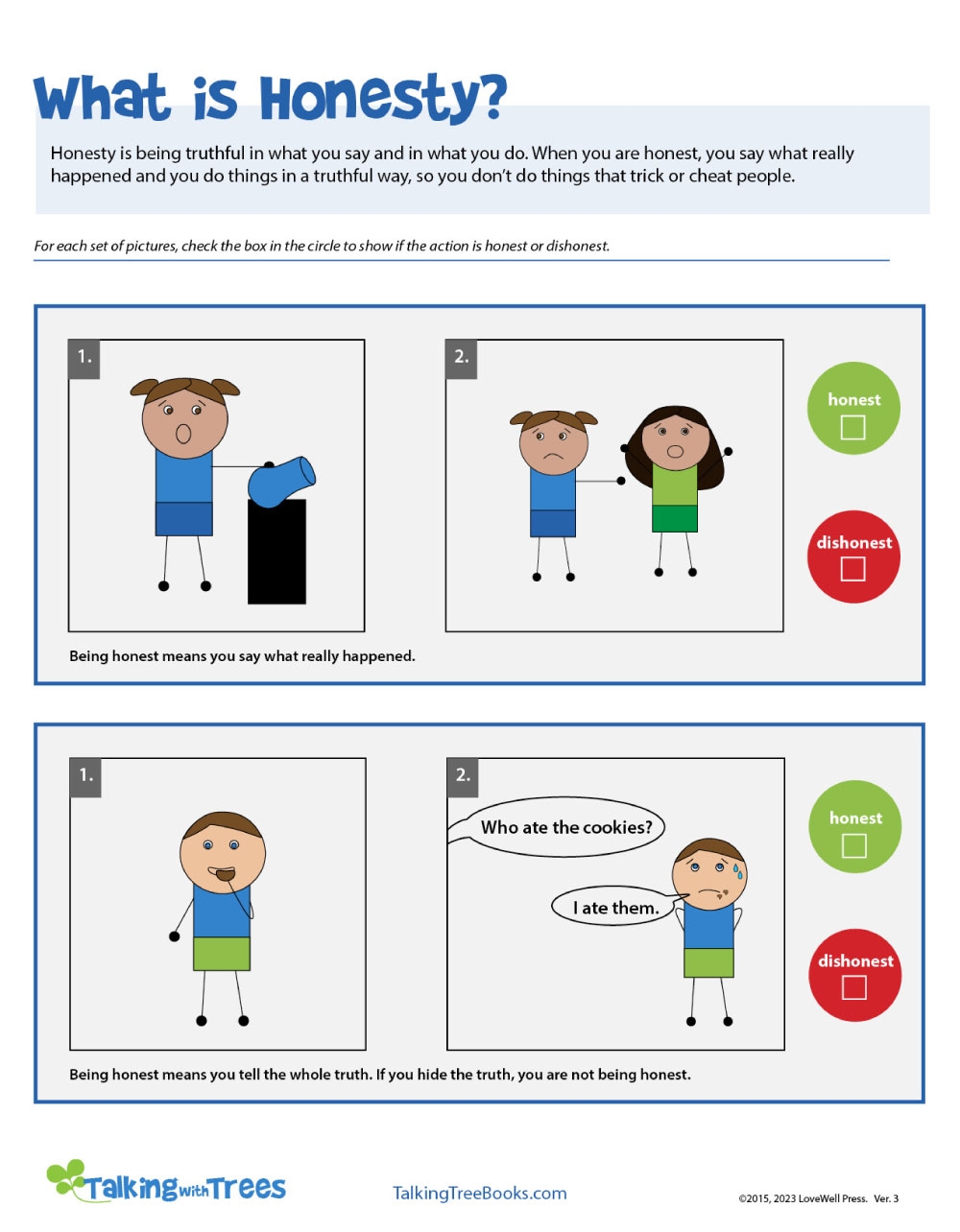 Honesty Worksheets And Teaching Resources Honesty Worksheets And Teaching Resources