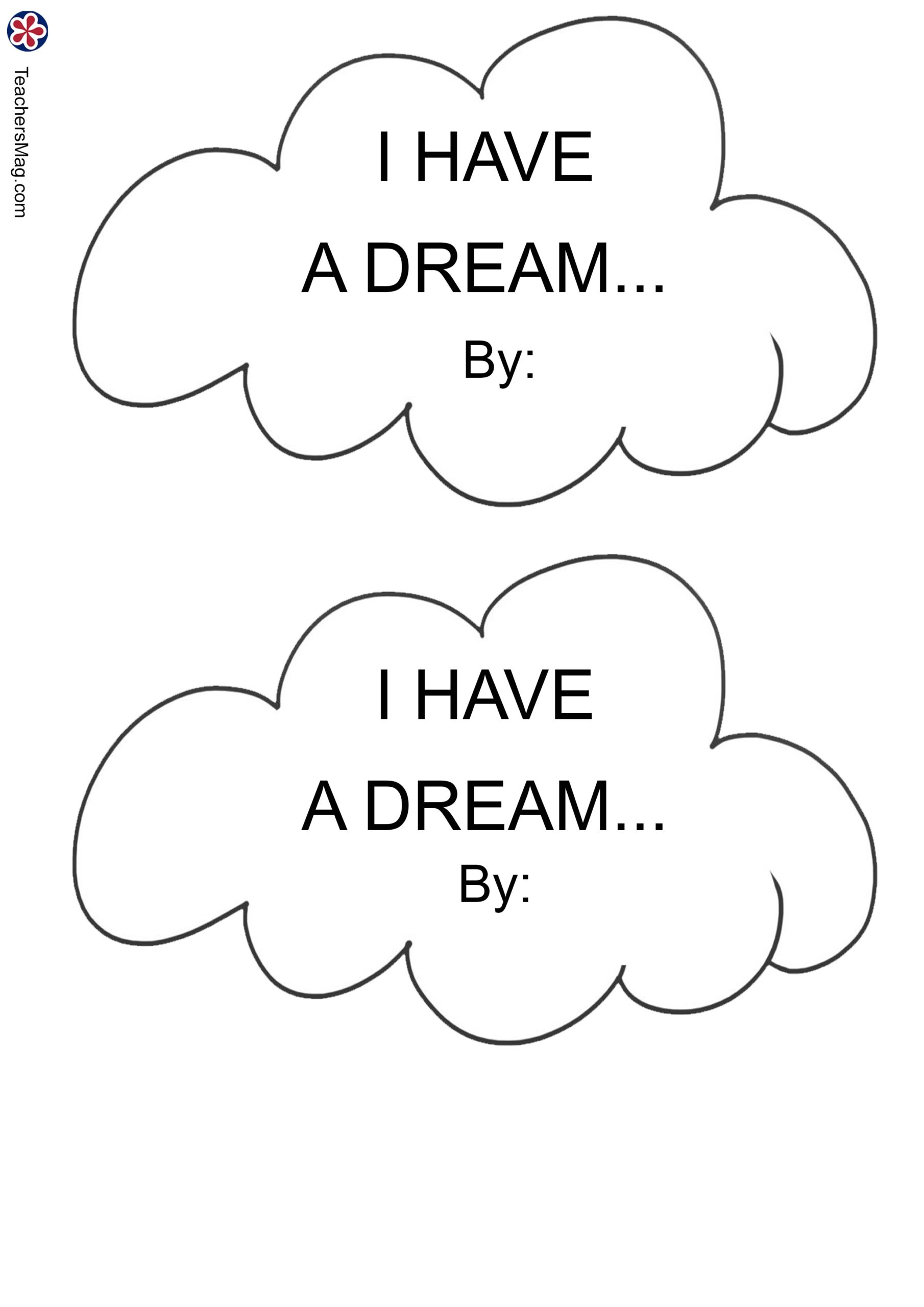I Have A Dream Activities For Preschoolers TeachersMag I Have A Dream Activities For Preschoolers TeachersMag