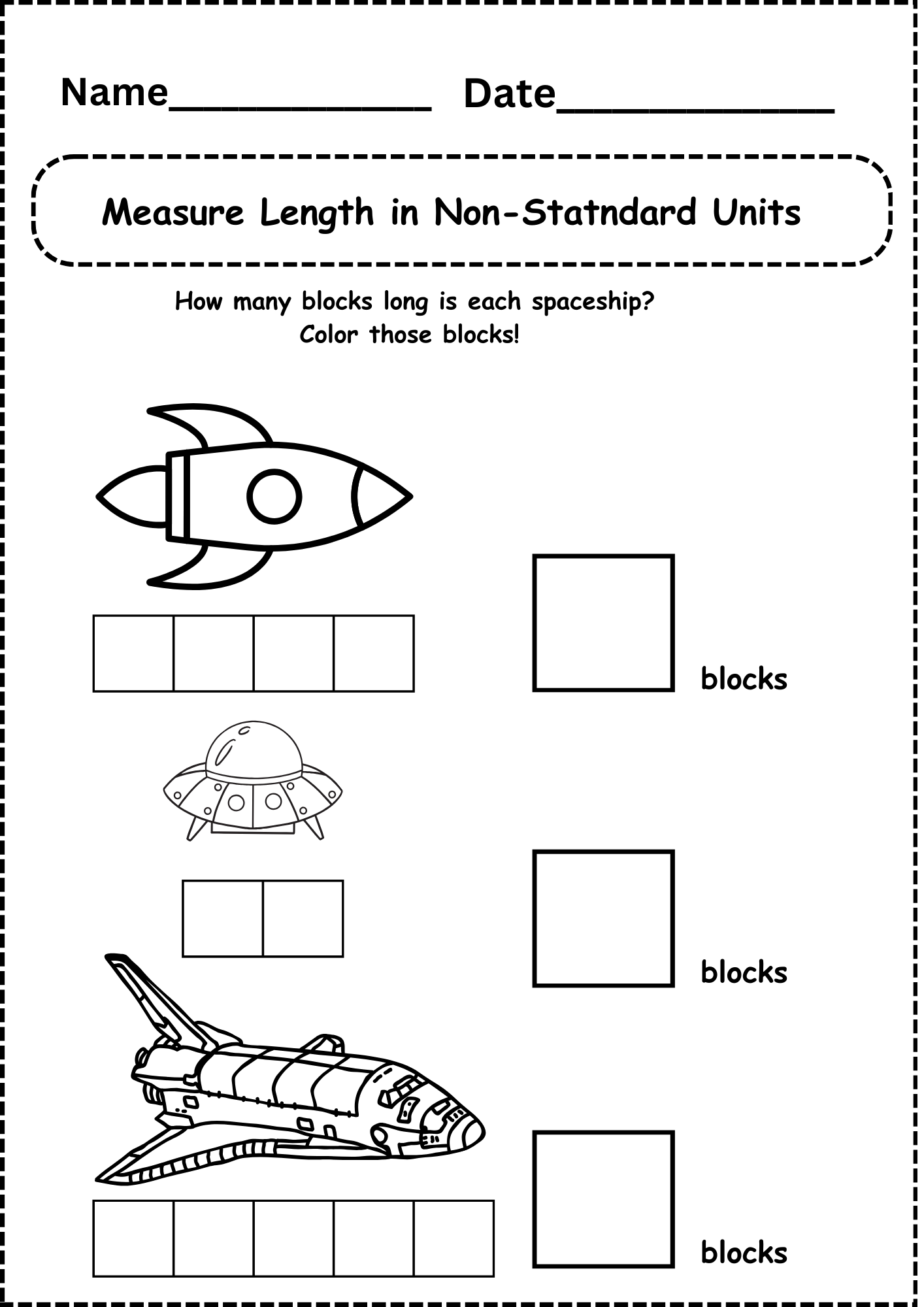 Kindergarten Measurement Worksheet Free Measurement Math Worksheets Measuring Length