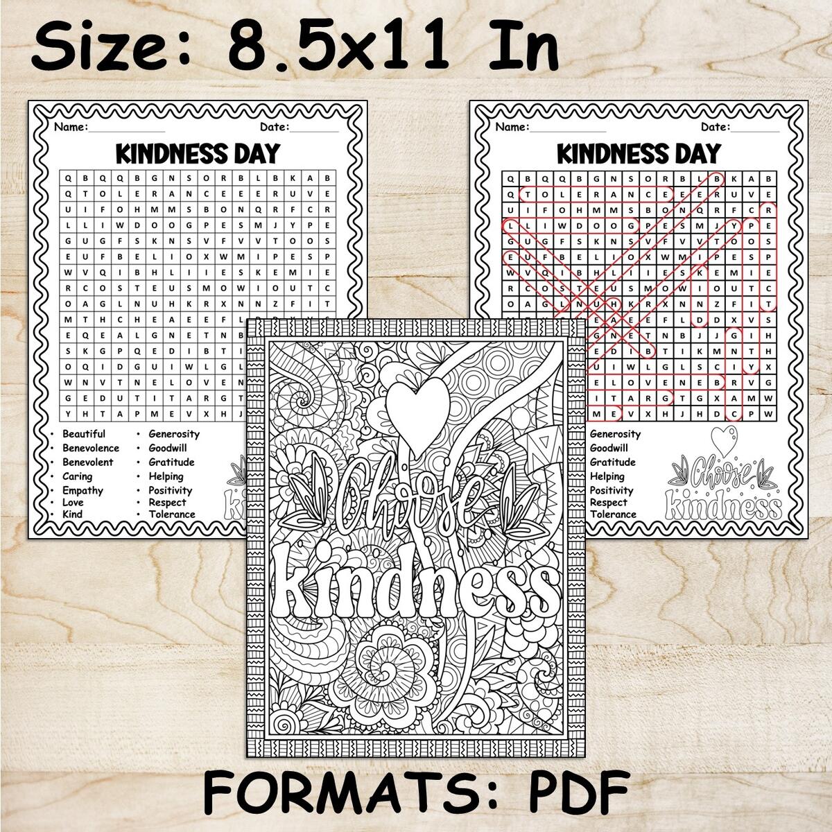 Kindness Day Activities 2nd Grade Word Search Coloring Page February Worksheets Made By Teachers Kindness Day Activities 2nd Grade Word Search Coloring Page February Worksheets Made By Teachers
