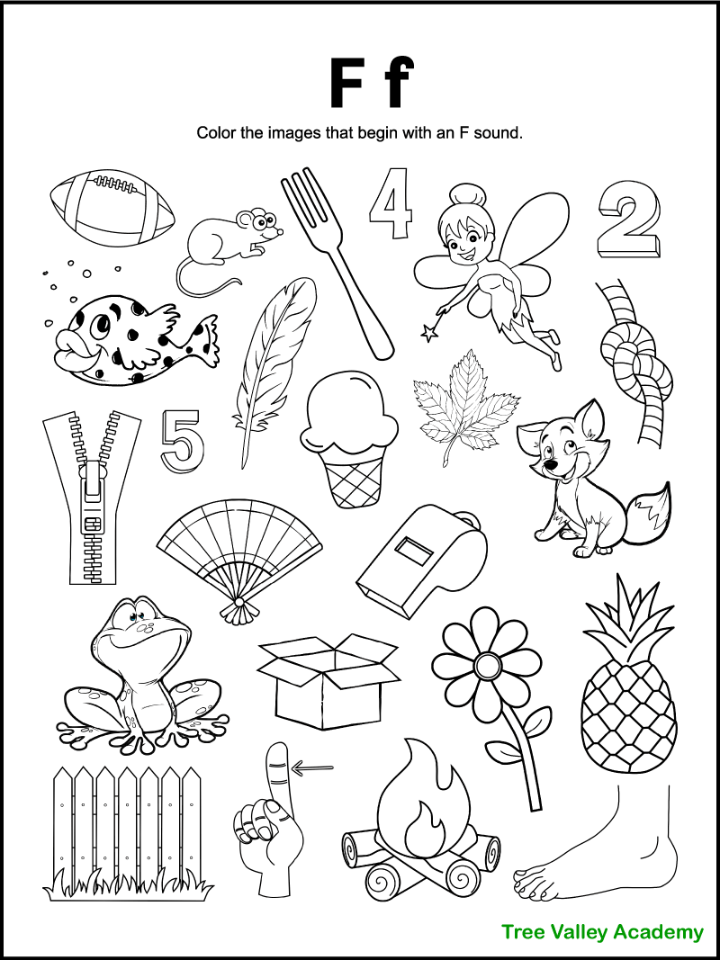 Letter F Preschool Printables Preschool Mom