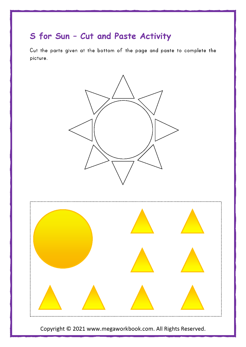 Letter S Activities For Preschool Letter S Worksheets Letter S Crafts Letter S Printables MegaWorkbook