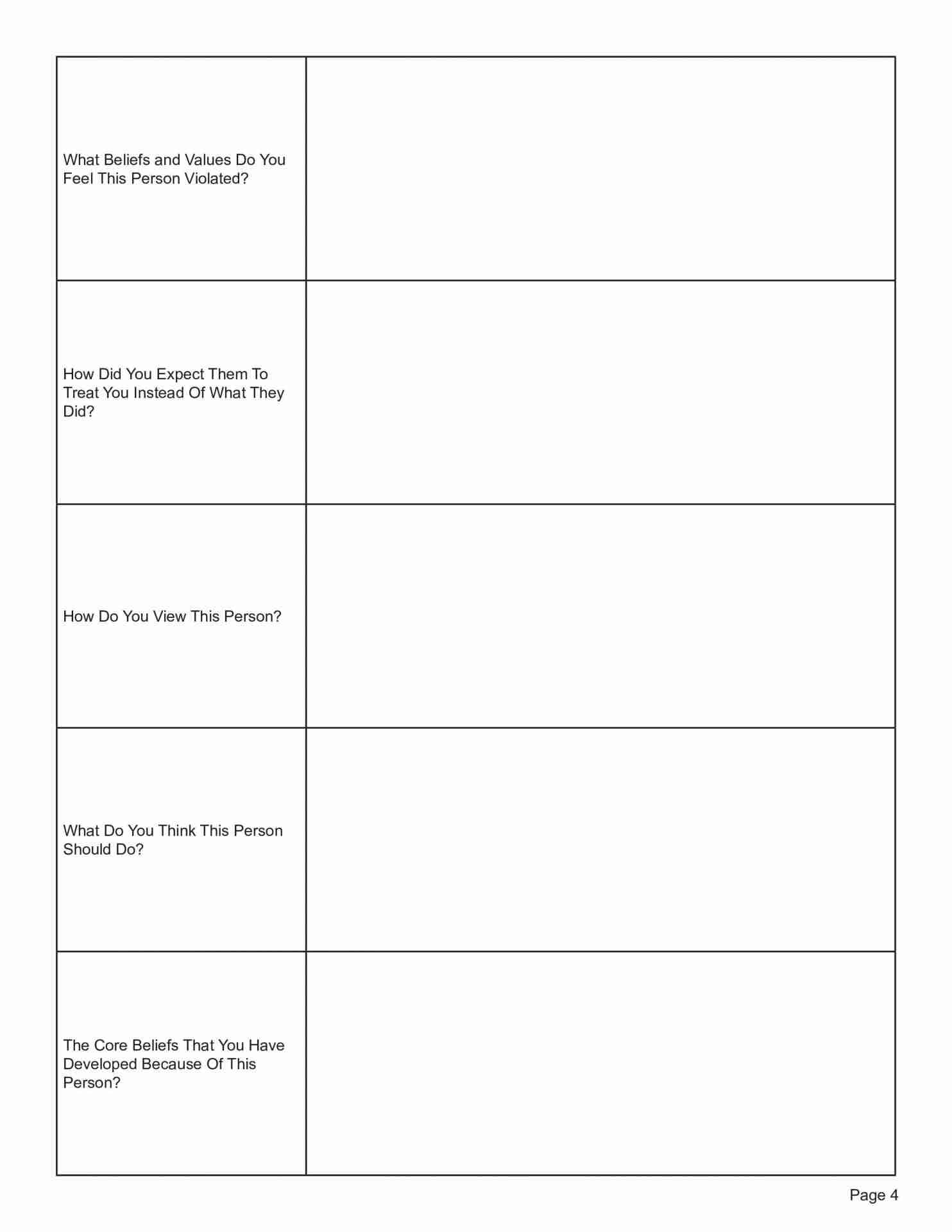 Letting Go Of Resentment Worksheet Editable Fillable Printable PDF TherapyByPro Free Resentments Worksheet Download Free Resentments Worksheet Png Images Free Worksheets On Clipart Library