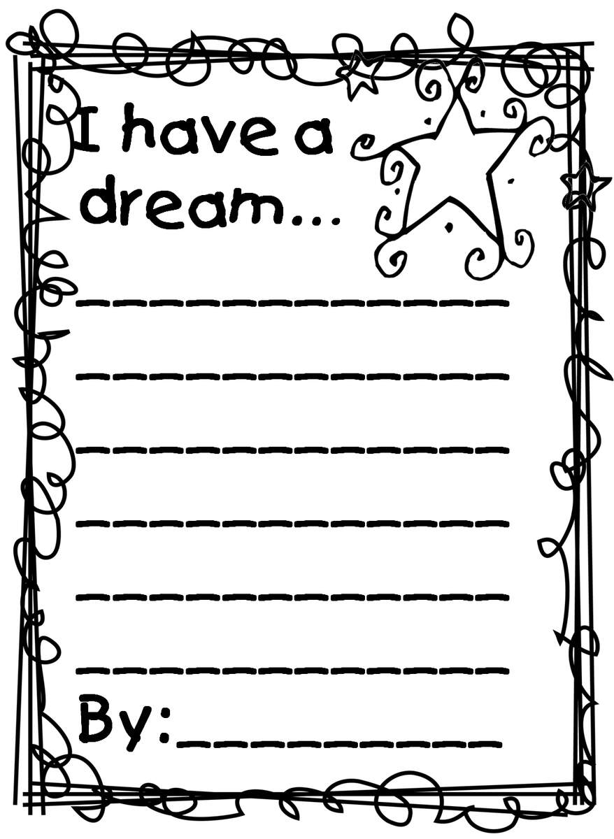 Martin Luther King Jr Coloring Pages And Worksheets Best Coloring Pages For Kids I Have A Dream Activities For Preschoolers TeachersMag