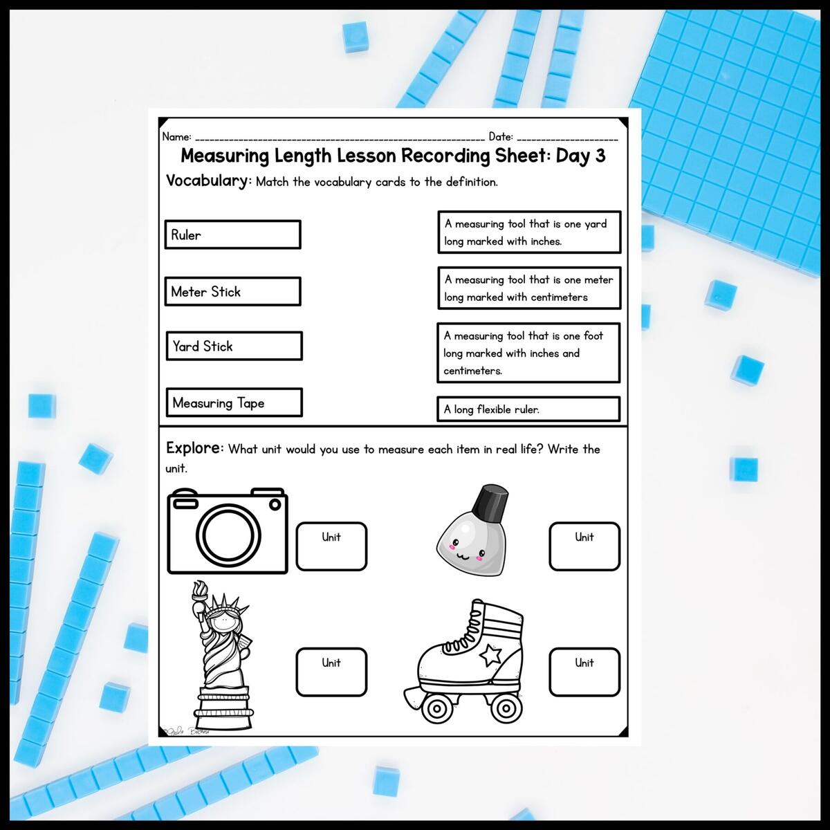 Measuring Length 2nd Grade Math Digital Mini Lesson 2 MD A 1 MagiCore Measurement Worksheets And Assessments Printable And Google Slides Made By Teachers