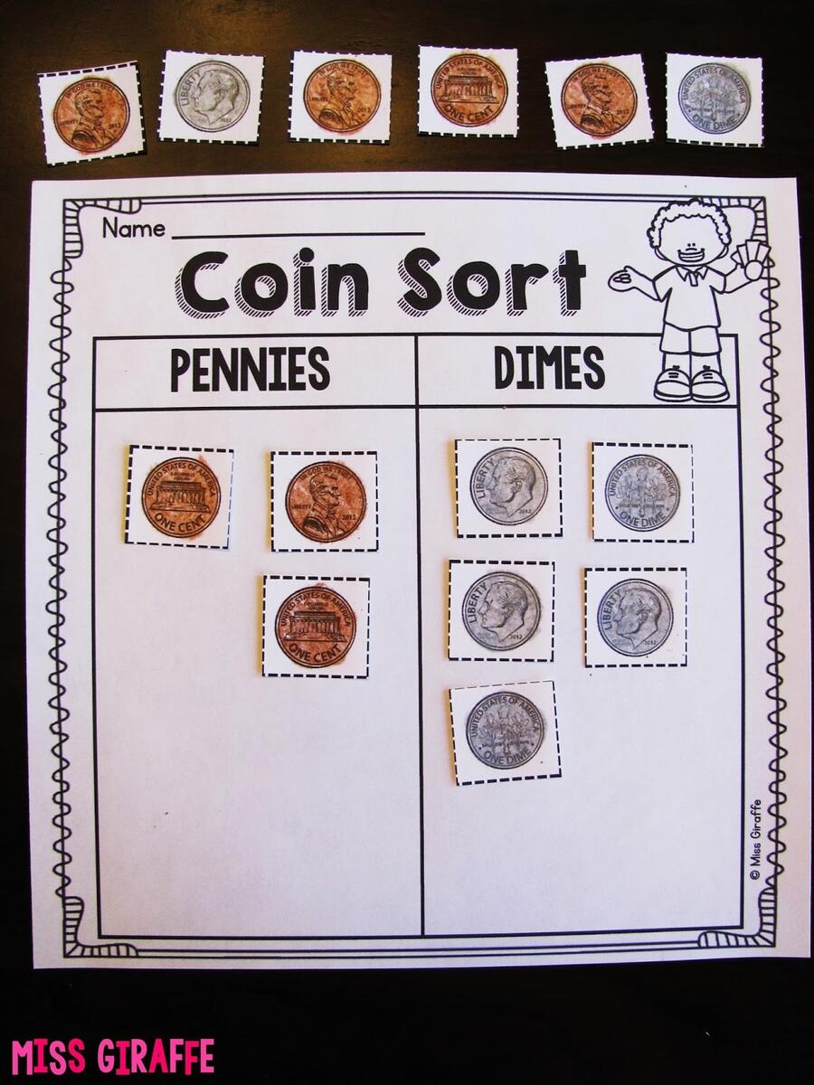 Miss Giraffe S Class Teaching Money Miss Giraffe S Class Teaching Money