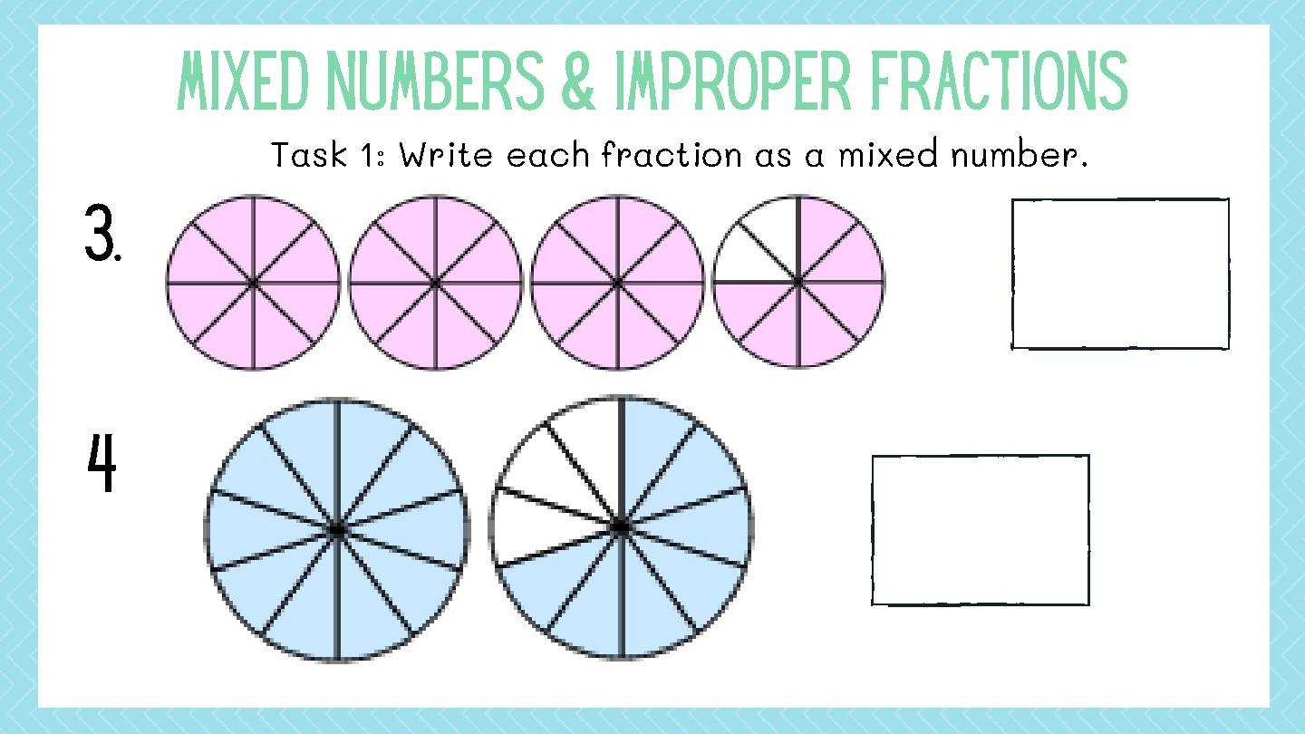 Mixed Numbers Improper Fractions By Mrs McL Teaches TPT Mixed Numbers Improper Fractions By Mrs McL Teaches TPT