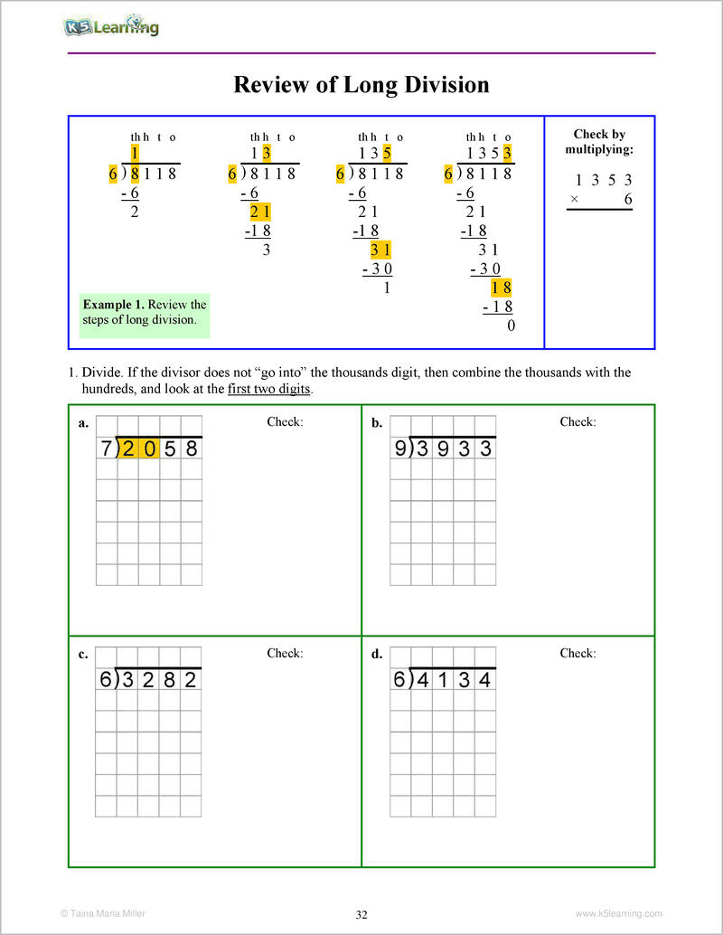 Multiplication Division Workbook For Gr 5 6 K5 Bookstore Introducing MATH Grade 5 By ArgoPrep 600 Practice Questions ArgoPrep