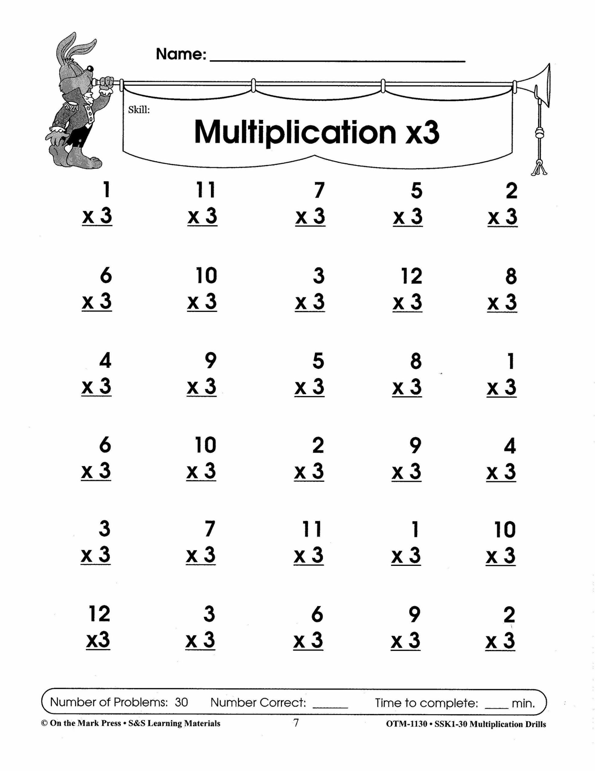 Multiplication Drill Sheets 3rd Grade Worksheets Library Multiplication Drill Sheets 3rd Grade Worksheets Library