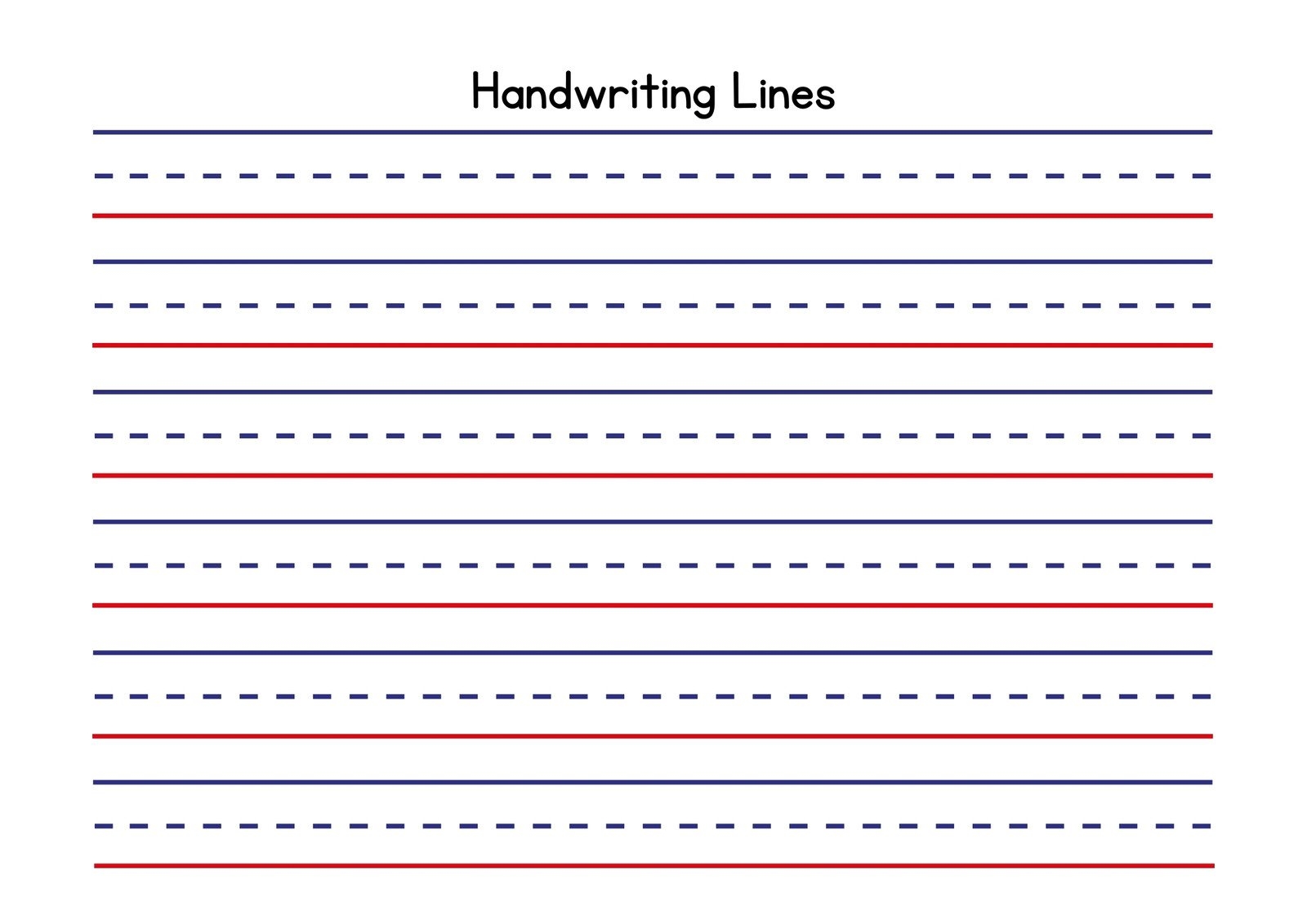 Page 4 Free Custom Printable Handwriting Worksheet Templates Canva Free Custom Printable Handwriting Worksheet Templates Canva