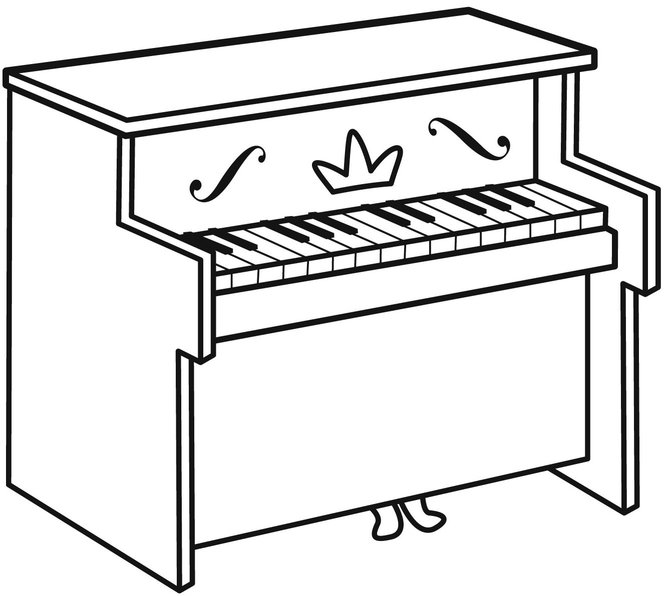 Piano Coloring Page Free Printable Piano Coloring Page Free Printable