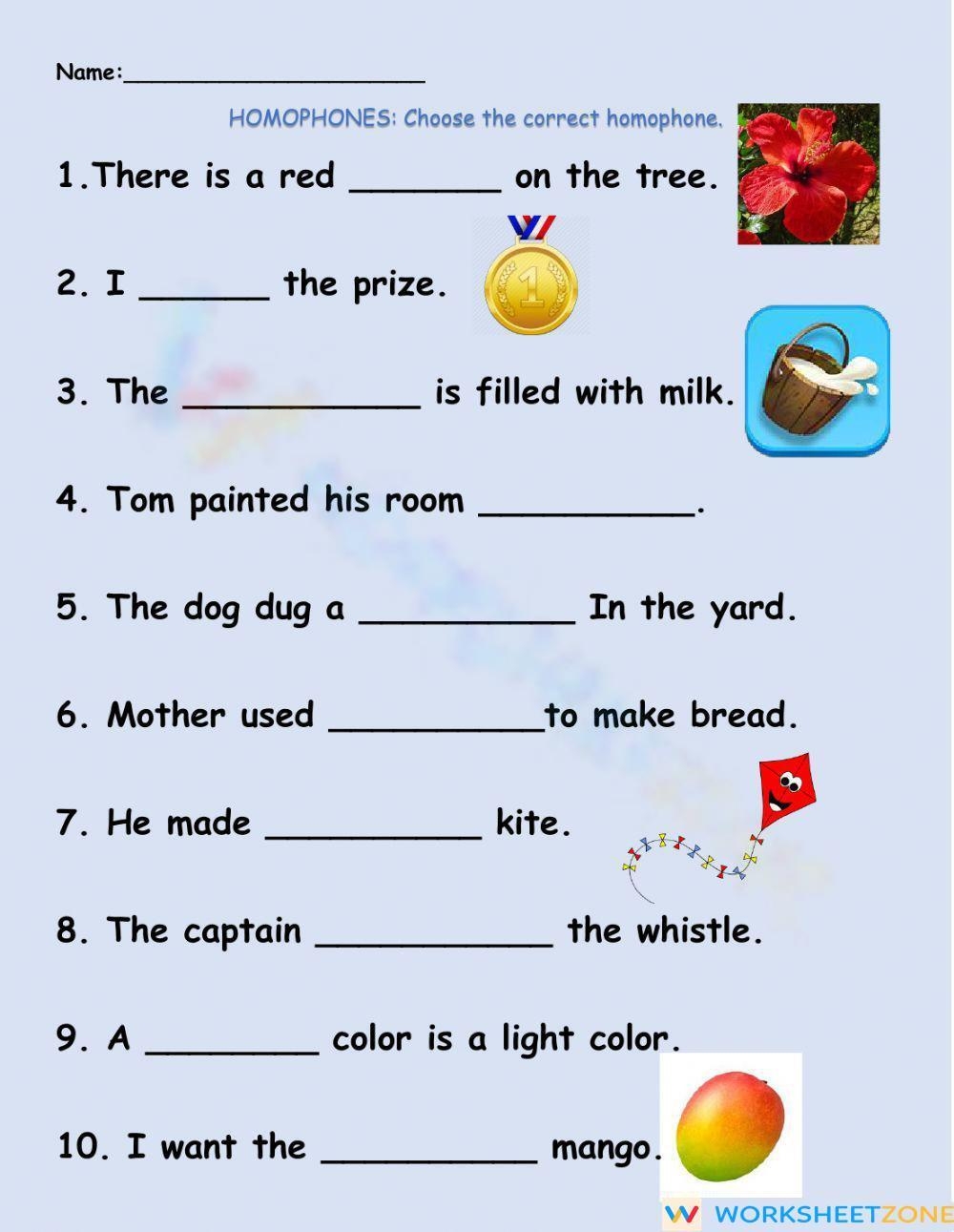 Printable 2nd Grade Homophones And Homographs Worksheets Printable 2nd Grade Homophones And Homographs Worksheets