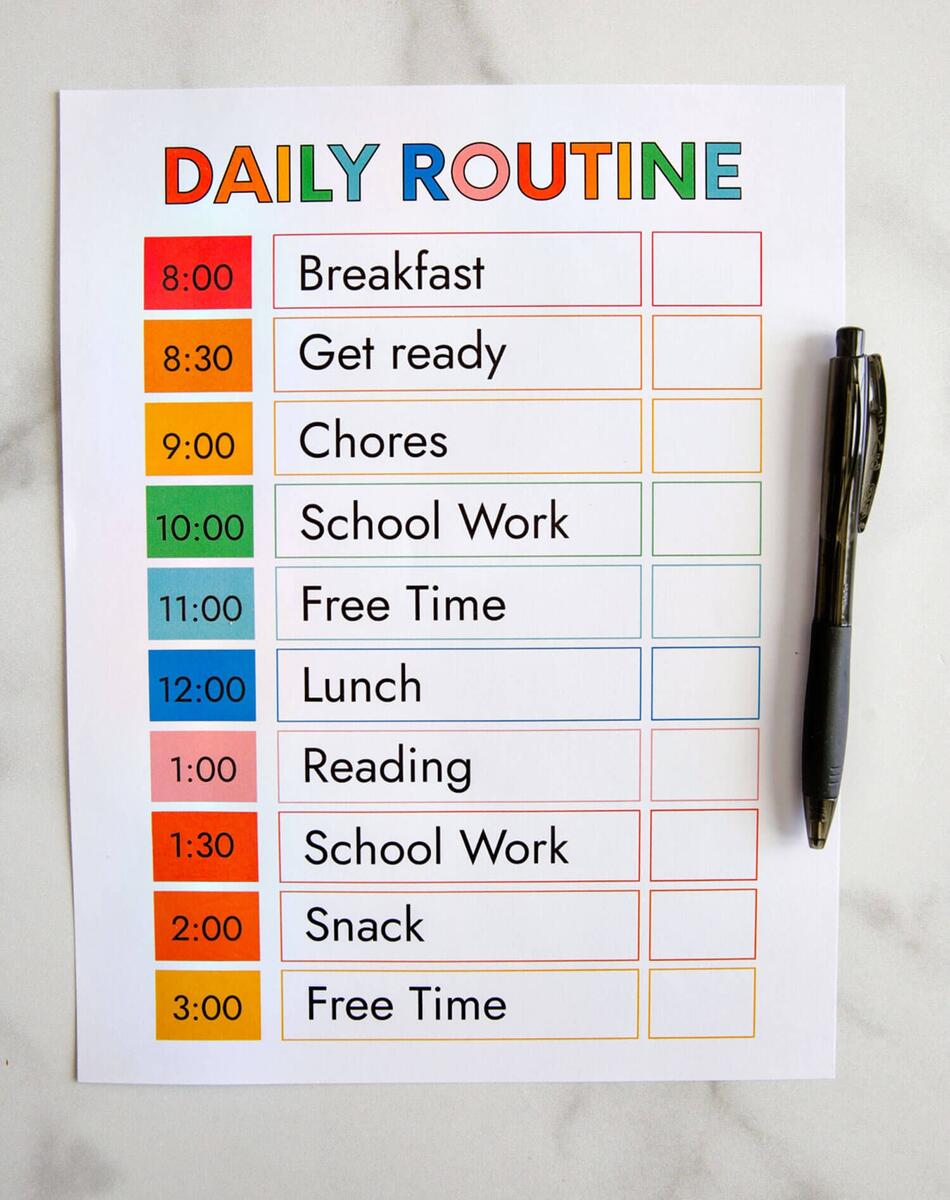 Printable Daily Schedule Template From Thirty Handmade Days Free Daily Work Schedule Templates Smartsheet