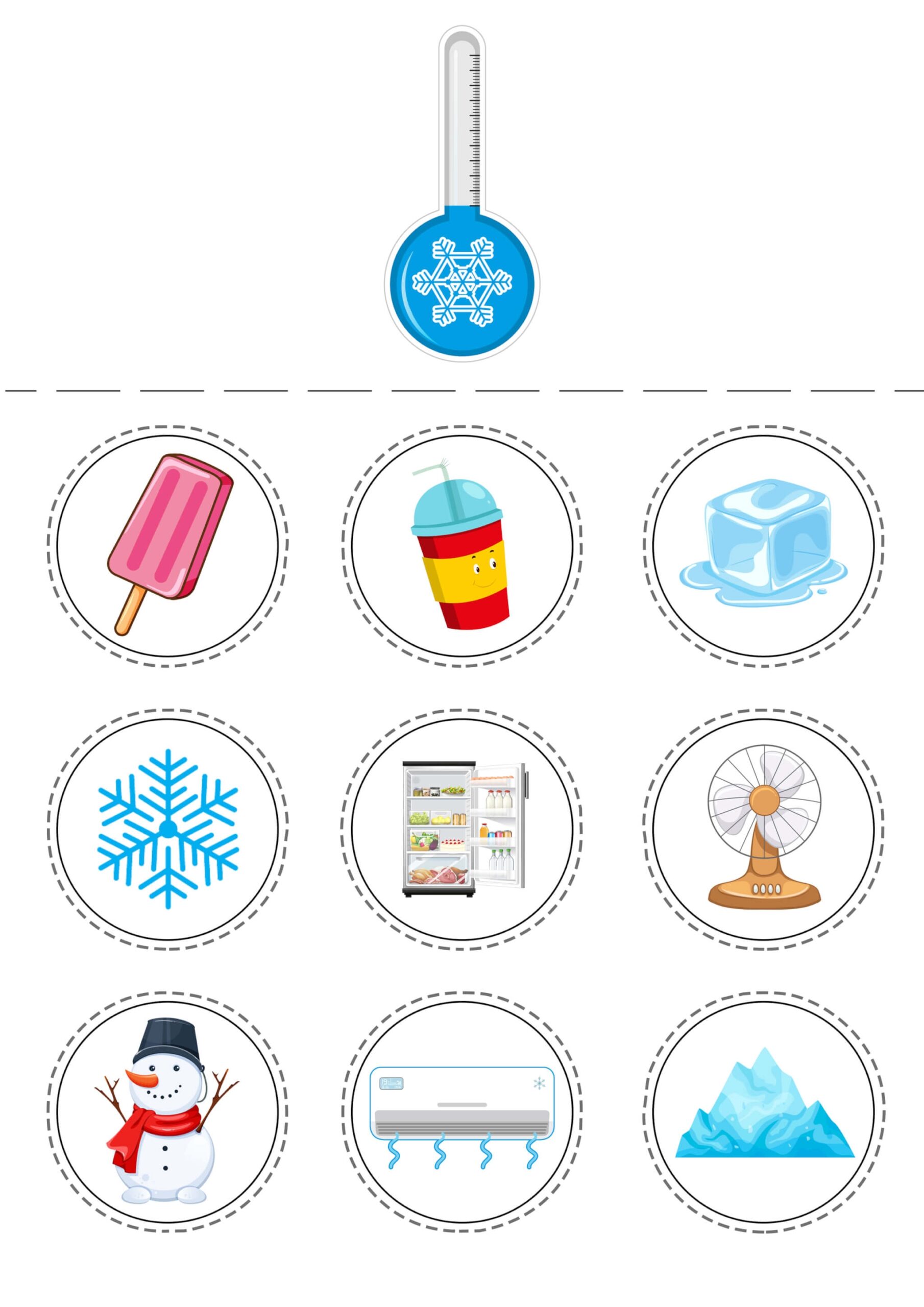 Hot Vs Cold Worksheet By Marianne Simpson TPT