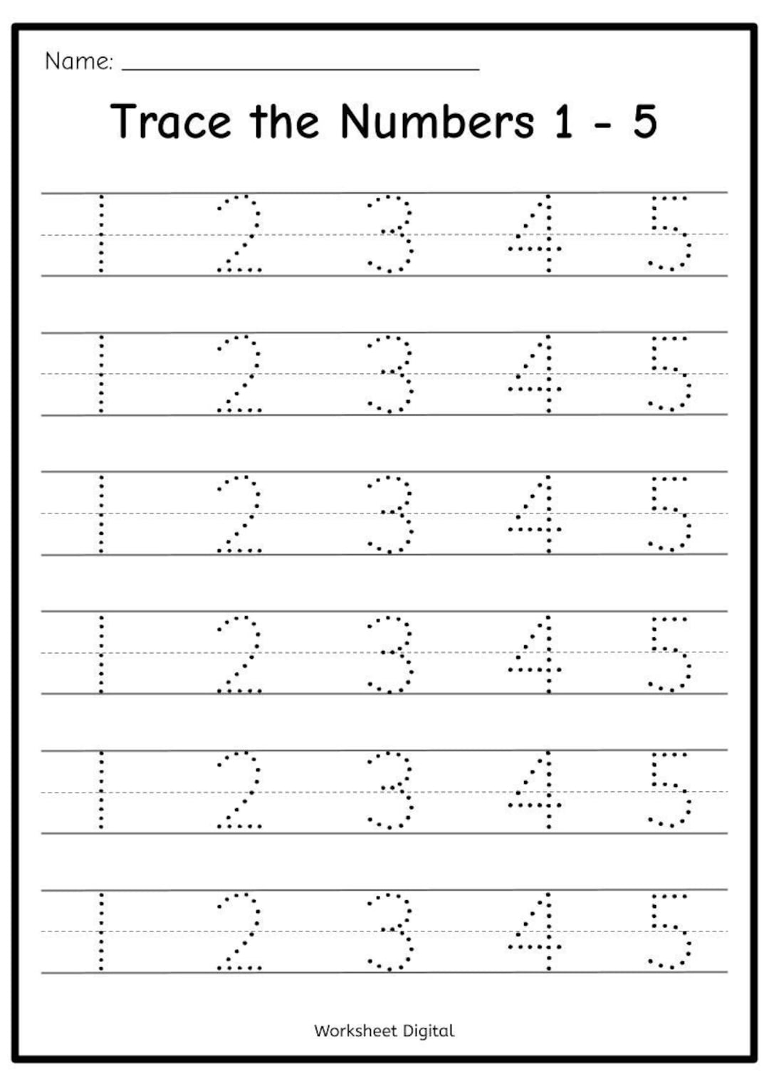 Free Printable Lowercase Alphabet Letters Tracing Worksheet