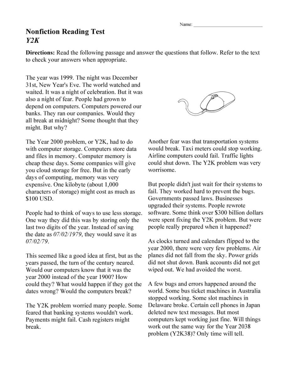 Reading Comprehension Worksheets Online Or Printable Reading Worksheets Printable Reading Skills By Grade Topic