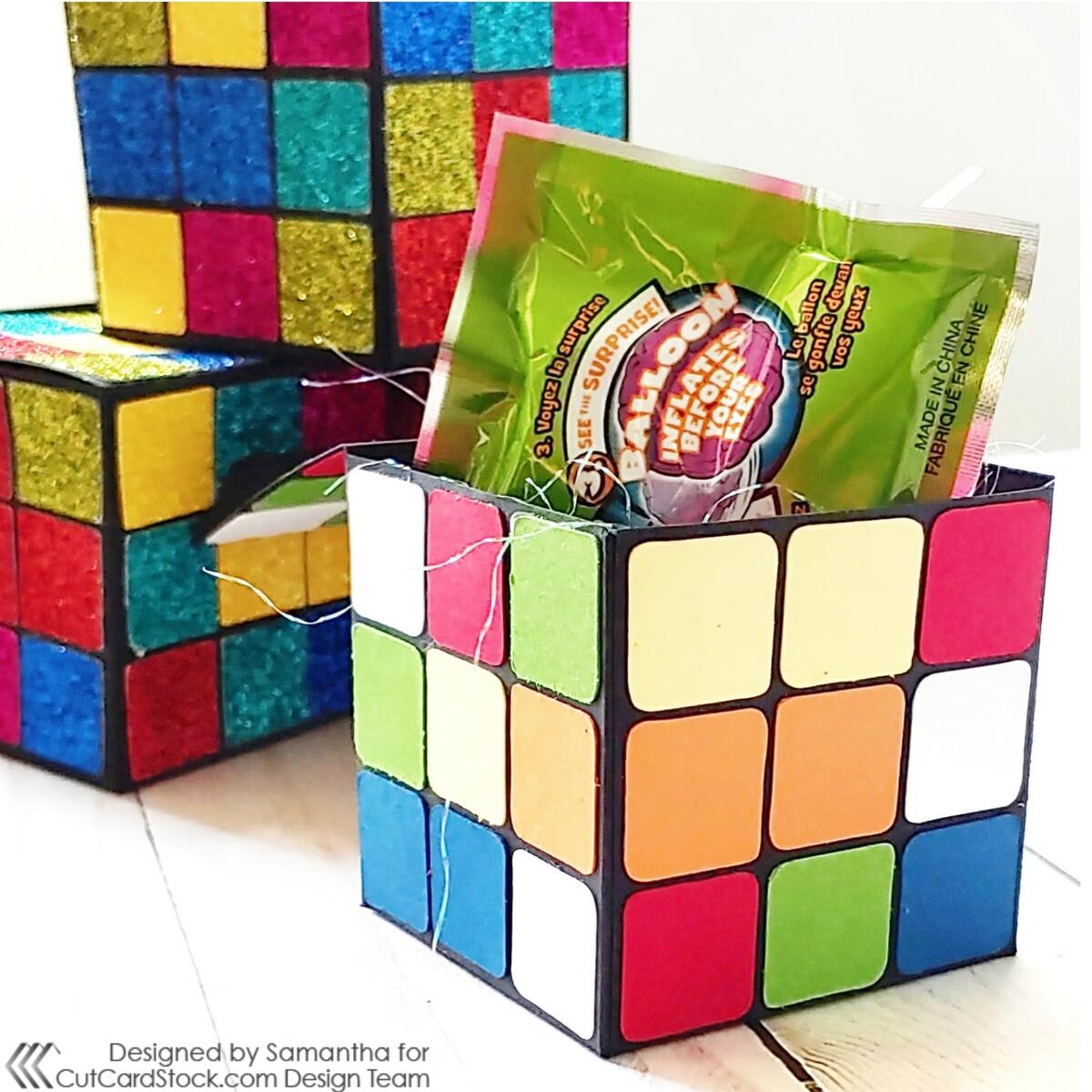 Rubik S Cube Treat Box CutCardStock Blog Rubik S Cube Treat Box CutCardStock Blog