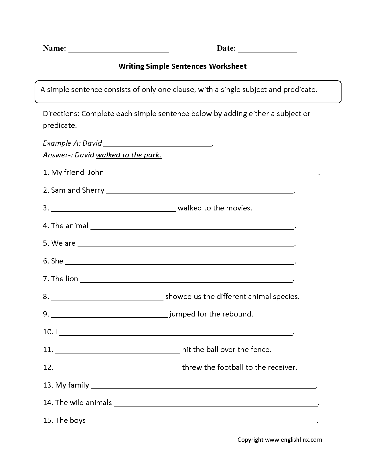 Correct The Sentences Worksheets 10 Page Printable For 1st And 2nd Grade ELA Students ELA Worksheets Sentence Writing ELA Teacher Print Etsy