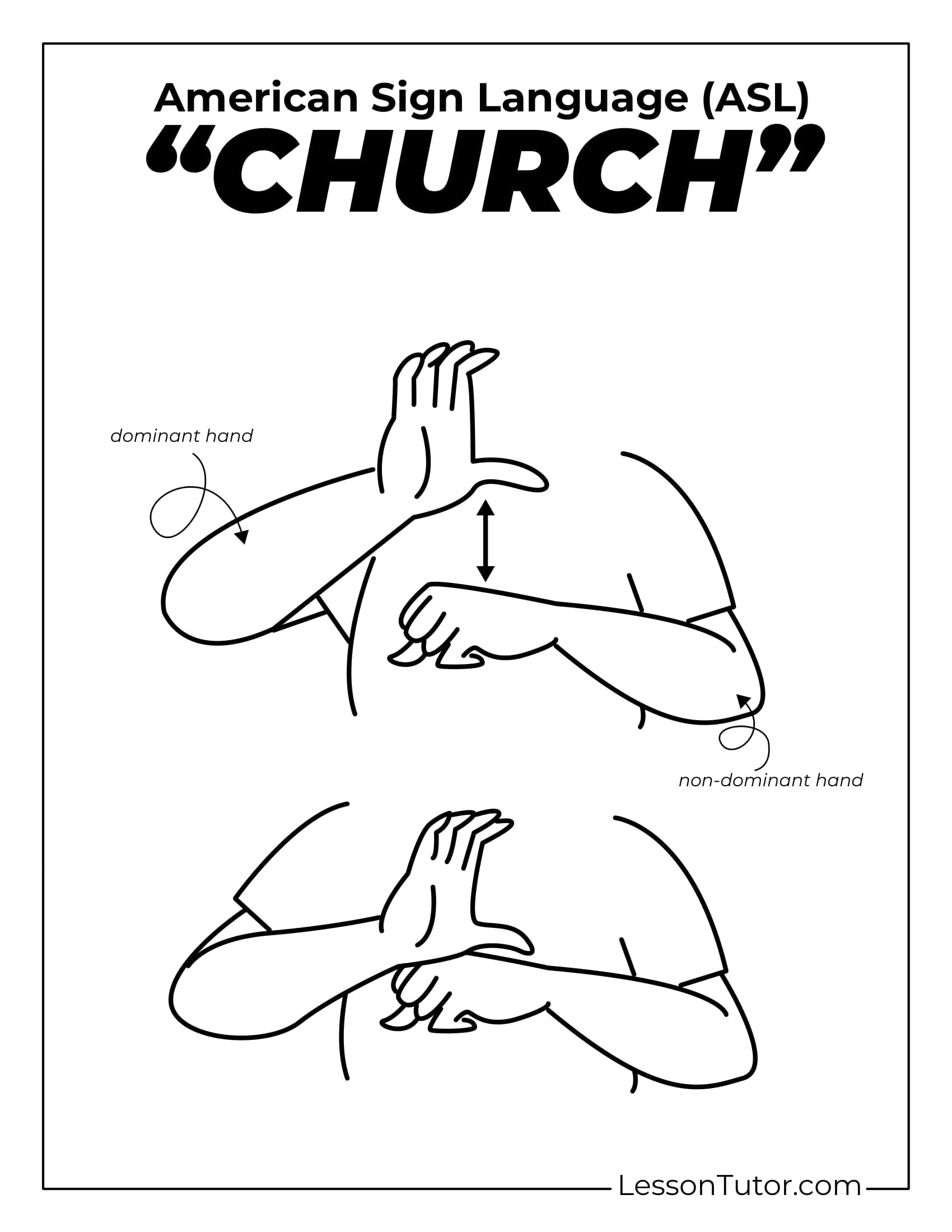 Sign Language Religious Signs Free Coloring Pages PDF Printables And Worksheets Lesson Tutor Sign Language Religious Signs Free Coloring Pages PDF Printables And Worksheets Lesson Tutor