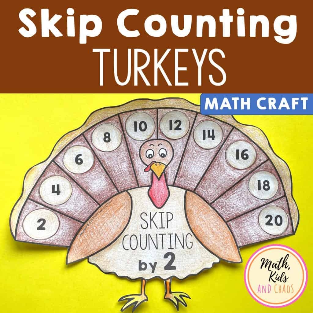 Skip Counting Turkeys Math Kids And Chaos Skip Counting Turkeys Math Kids And Chaos