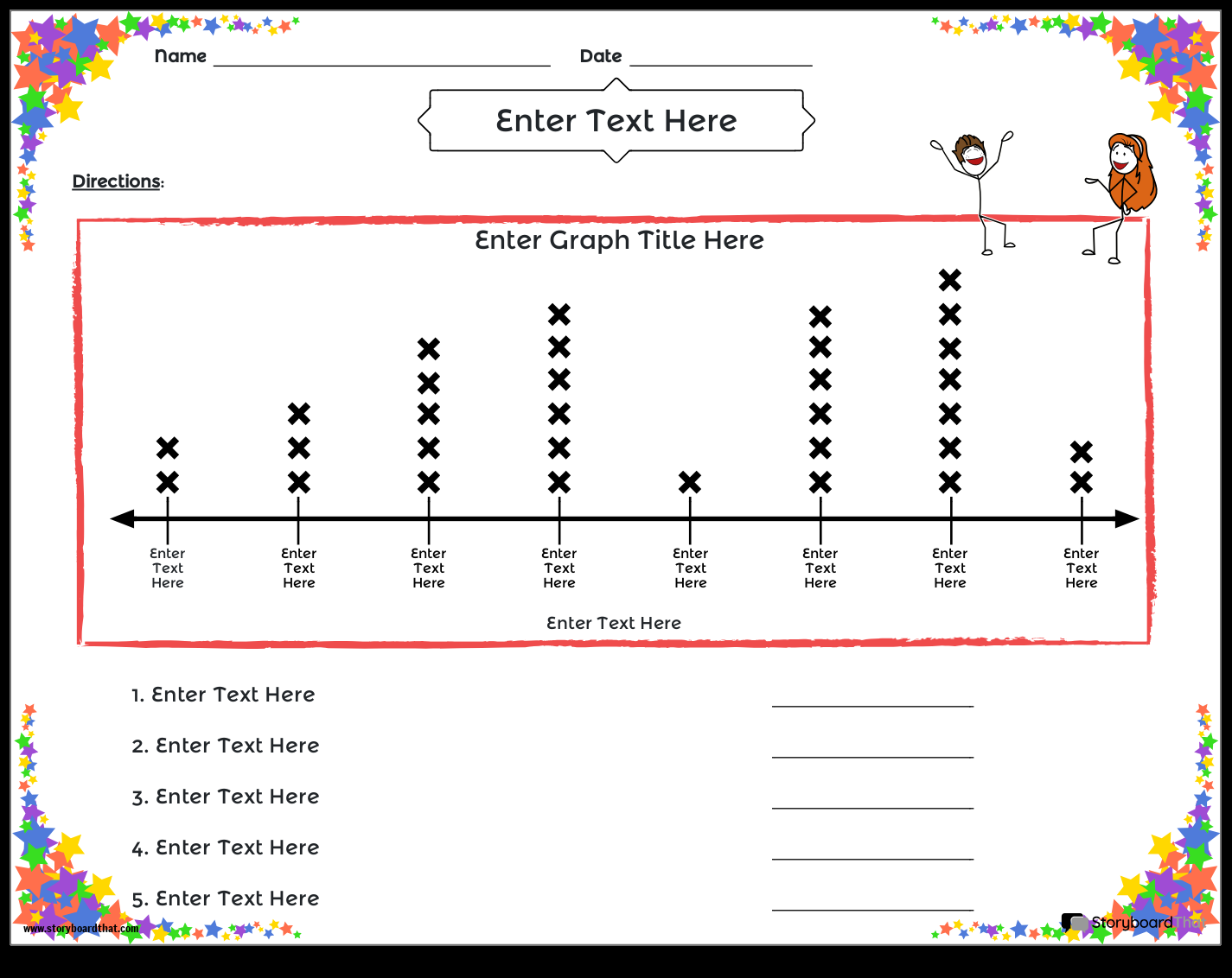 Storyboard That Free Line Plot Worksheets For Teachers Storyboard That Free Line Plot Worksheets For Teachers