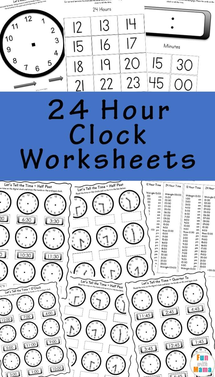 Telling Time Worksheets Free Time Worksheet 24 Hour Clock Download Free Time Worksheet 24 Hour Clock Png Images Free Worksheets On Clipart Library