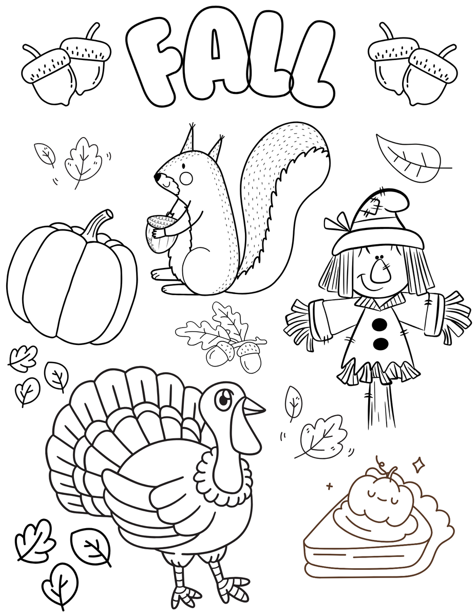 Thanksgiving Worksheets For Preschool The Teaching Aunt