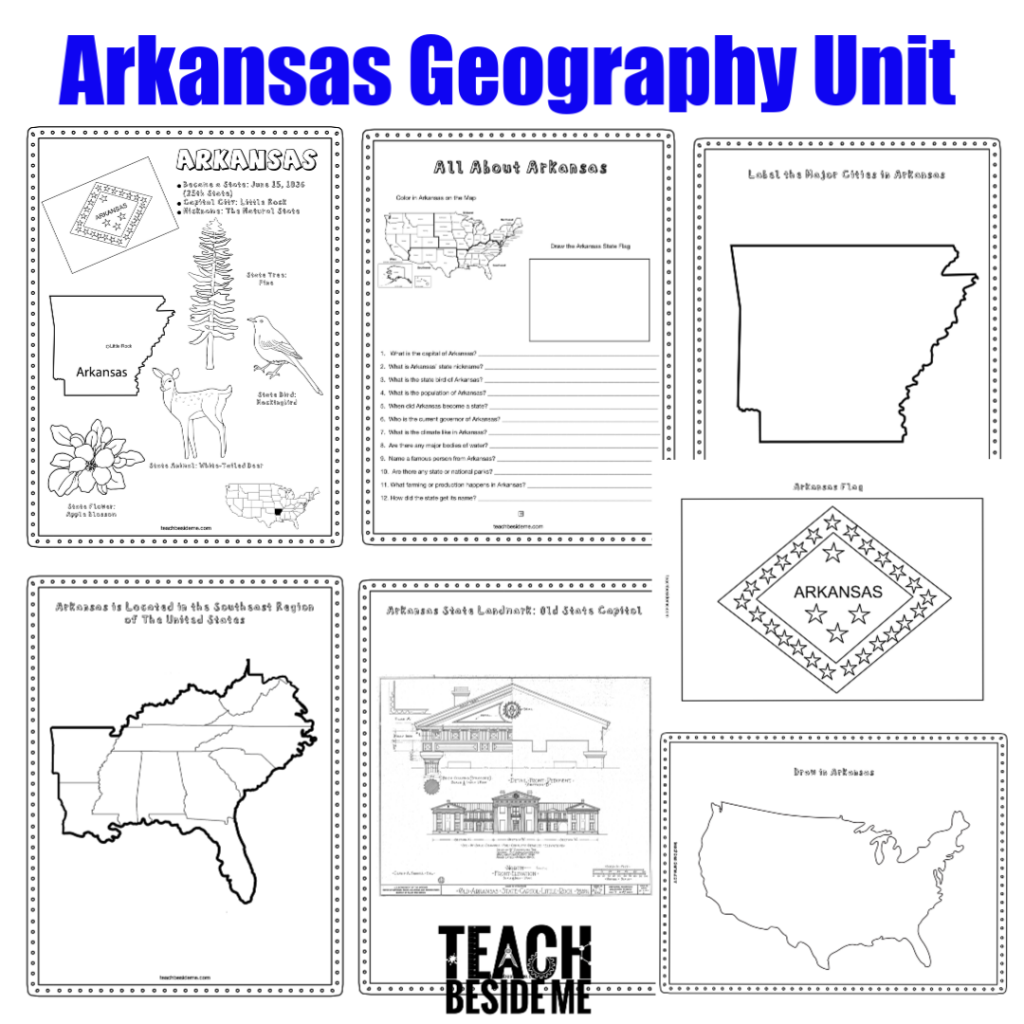 US Geography Lessons Arkansas Teach Beside Me Worksheets Library US Geography Lessons Arkansas Teach Beside Me Worksheets Library