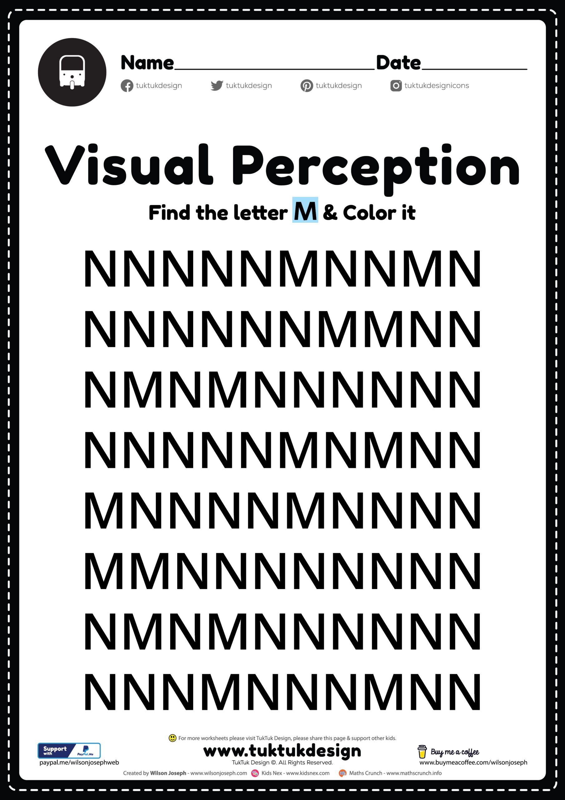 Visual Perceptual Activities Skills Free Printable PDF Visual Perceptual Activities Skills Free Printable PDF