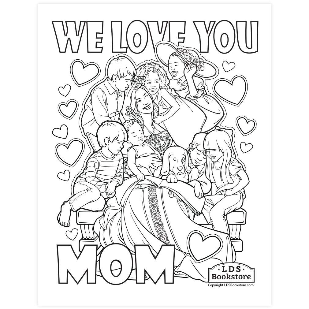 We Love You Mom Coloring Page Printable Worksheets Library We Love You Mom Coloring Page Printable Worksheets Library