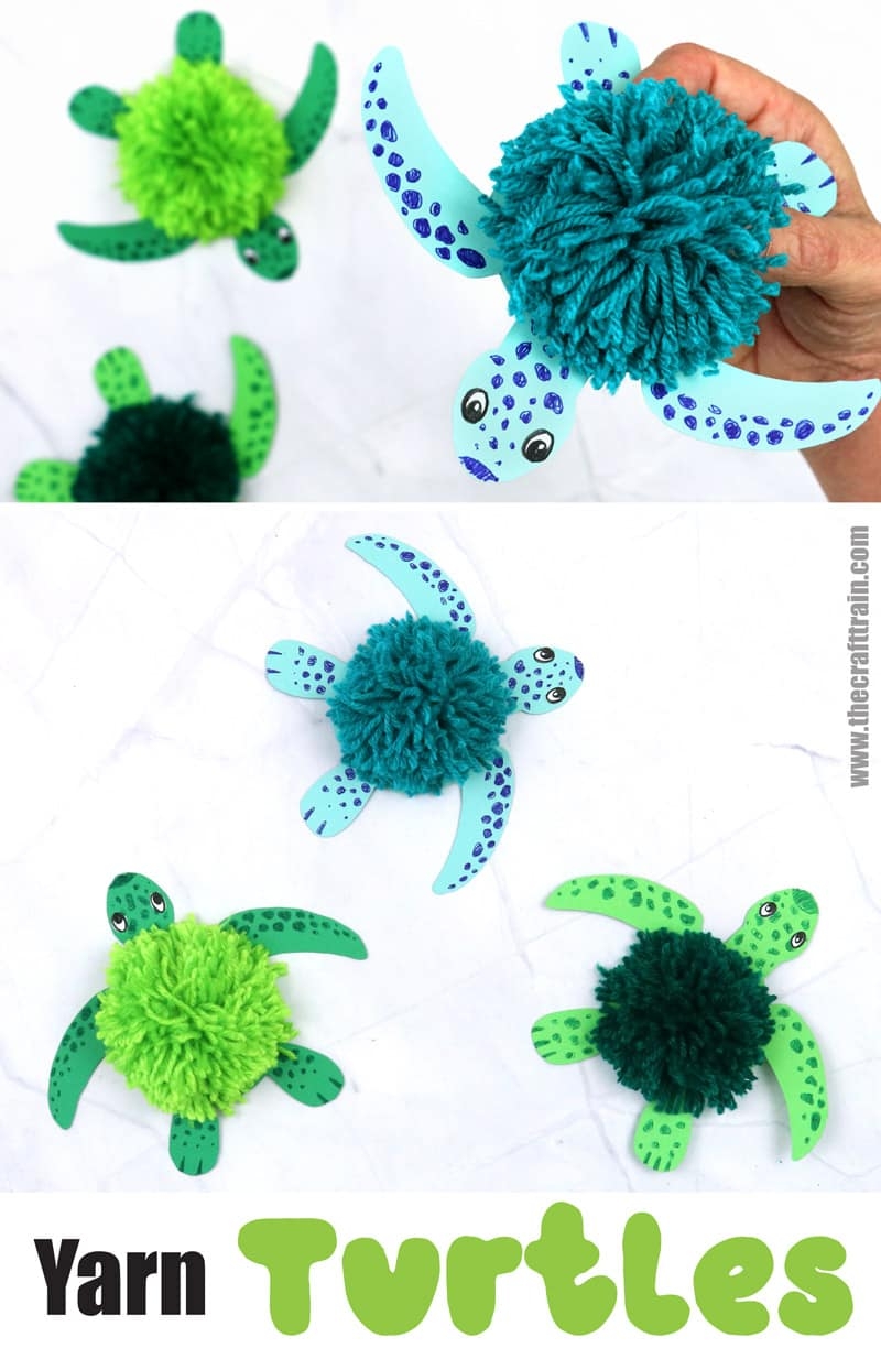 Yarn Turtle Craft The Craft Train